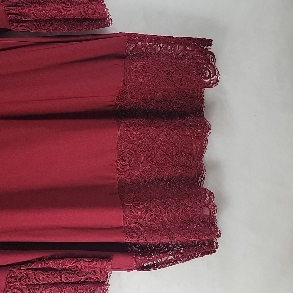 NWOT Slinky Brand Lace Trimmed Tunic Size S - Picture 4 of 8
